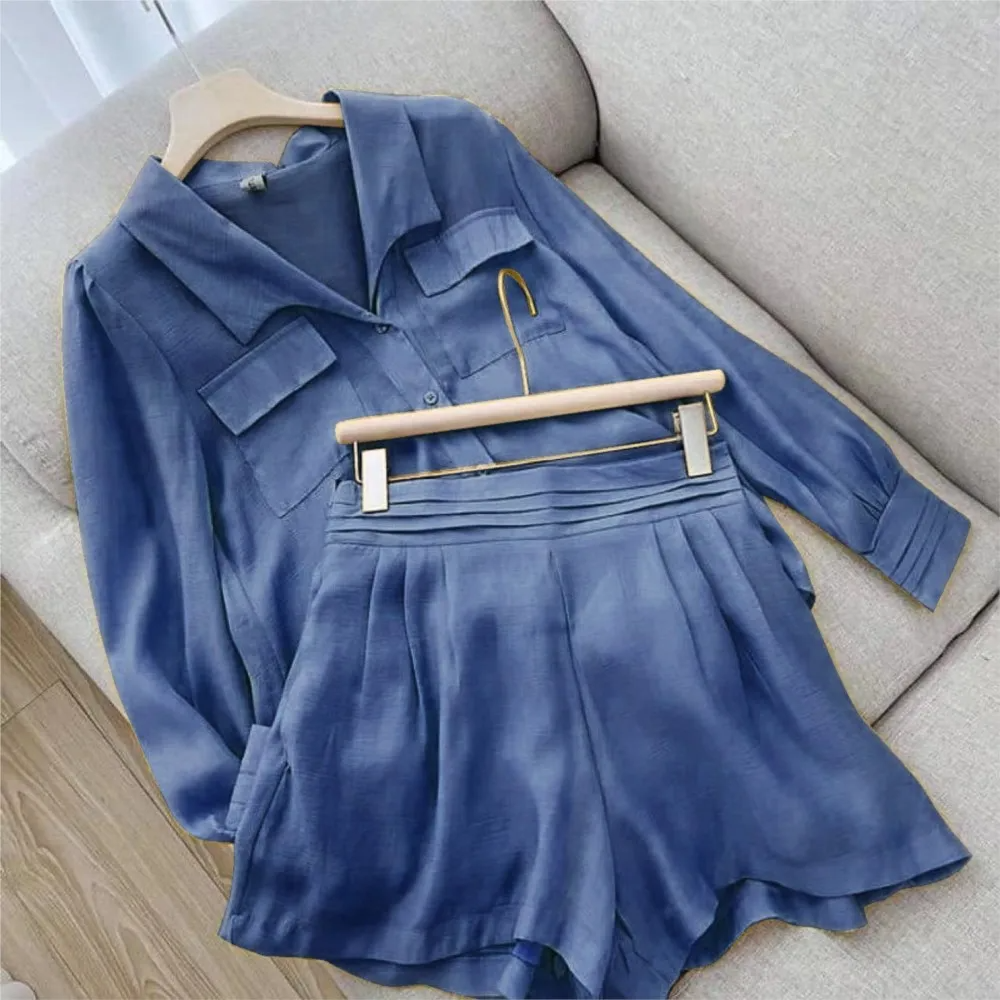 WW | Zweiteiliger Set Frühjahrsbluse