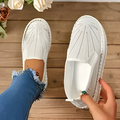 Bea | Elegante Damen Slipper mit funkelnden Strasssteinen