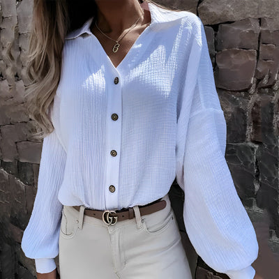 Aliana - Elegante Langarmbluse im europäischen Stil für den Herbst für Frauen