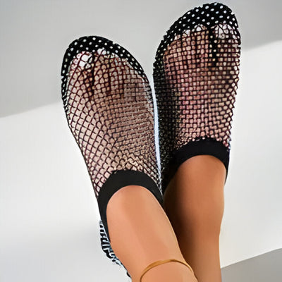 Andrea | Flache Schuhe mit Strassdekor für Frauen