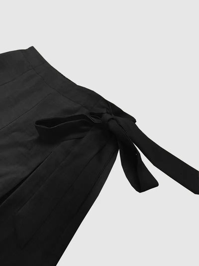 Hilma | Mühelos schicke Hose mit Bindeband und weitem Bein