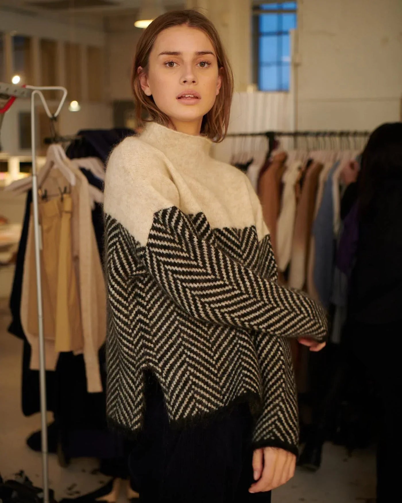 Alina - Weicher Rollkragenpullover für Damen