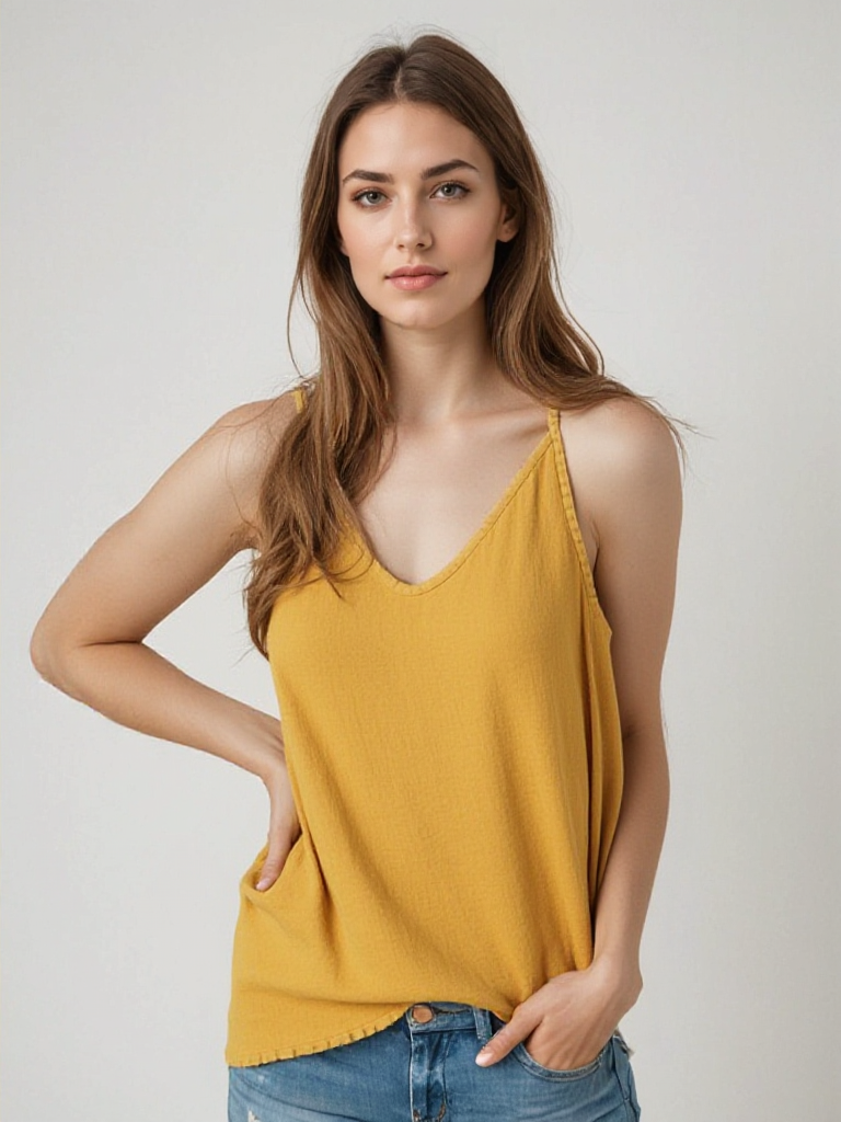 Elizabeth | Luftiges Longtop aus Leinen für Frauen