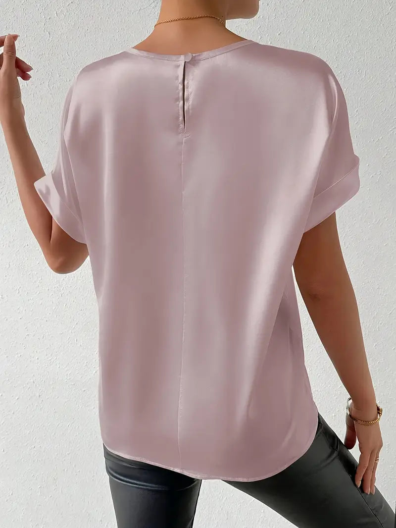 Martina | Mühelos schicke Batwing-Ärmel Bluse – Perfekt für jede Saison