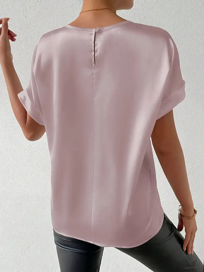 Martina | Mühelos schicke Batwing-Ärmel Bluse – Perfekt für jede Saison