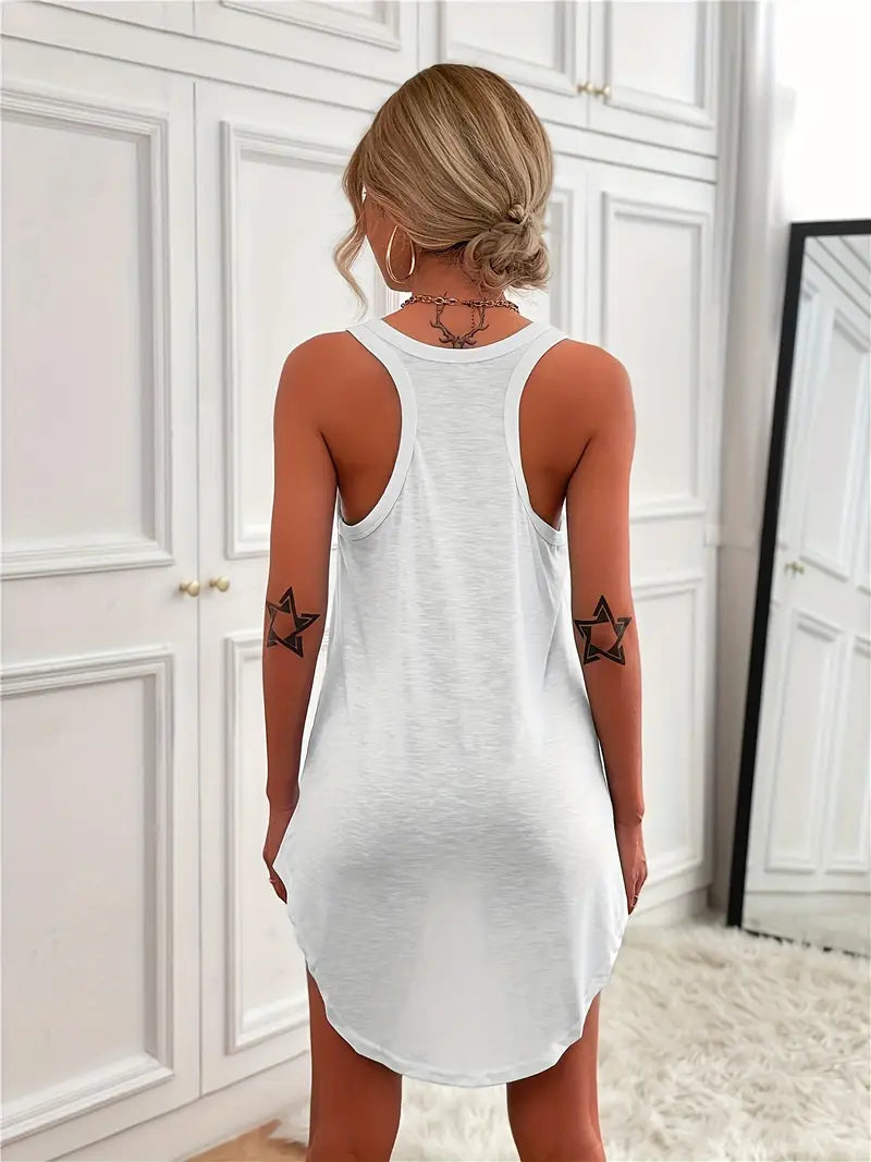 Tica | Mühelos schickes Crew Neck Tank Kleid