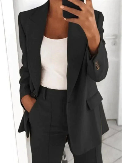 Amala - Elegantes Büro-Zweiteiler-Set für Damen