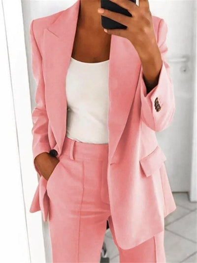 Amala - Elegantes Büro-Zweiteiler-Set für Damen