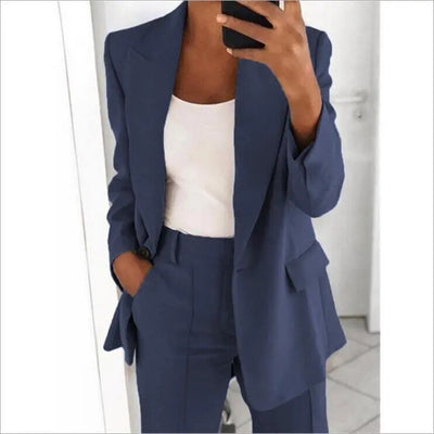 Amala - Elegantes Büro-Zweiteiler-Set für Damen