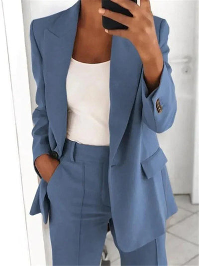 Amala - Elegantes Büro-Zweiteiler-Set für Damen