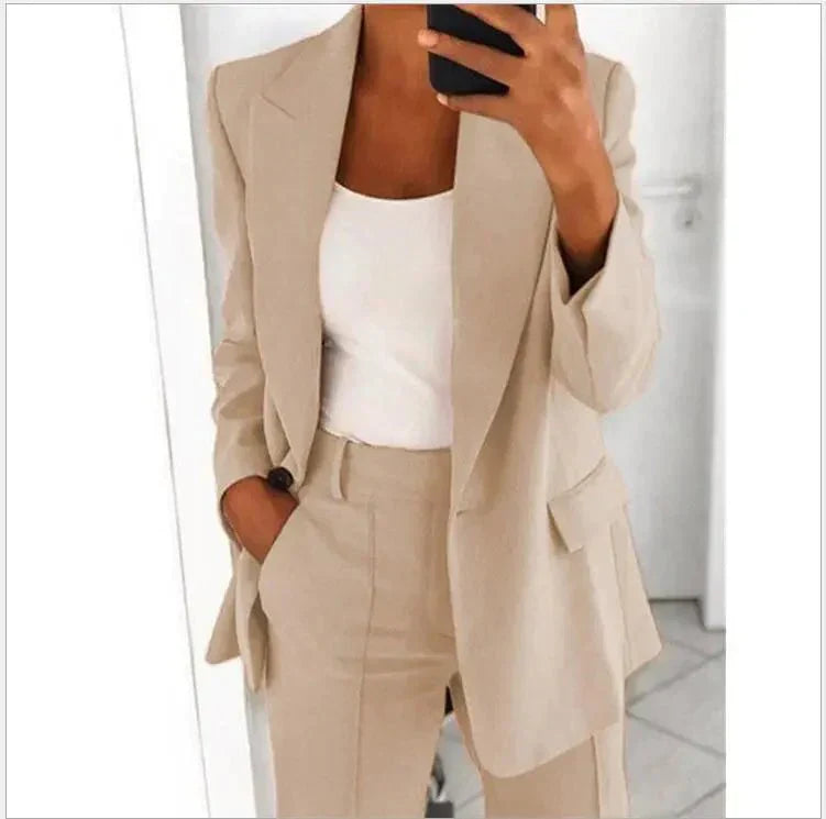 Amala - Elegantes Büro-Zweiteiler-Set für Damen