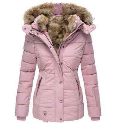 Zoë - Elegante Winterjacke mit Pelzfutter für Damen