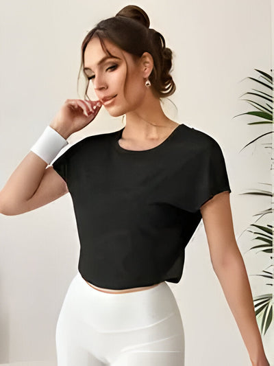 Claudine | Sportliches Damen-T-Shirt mit Tarnmuster
