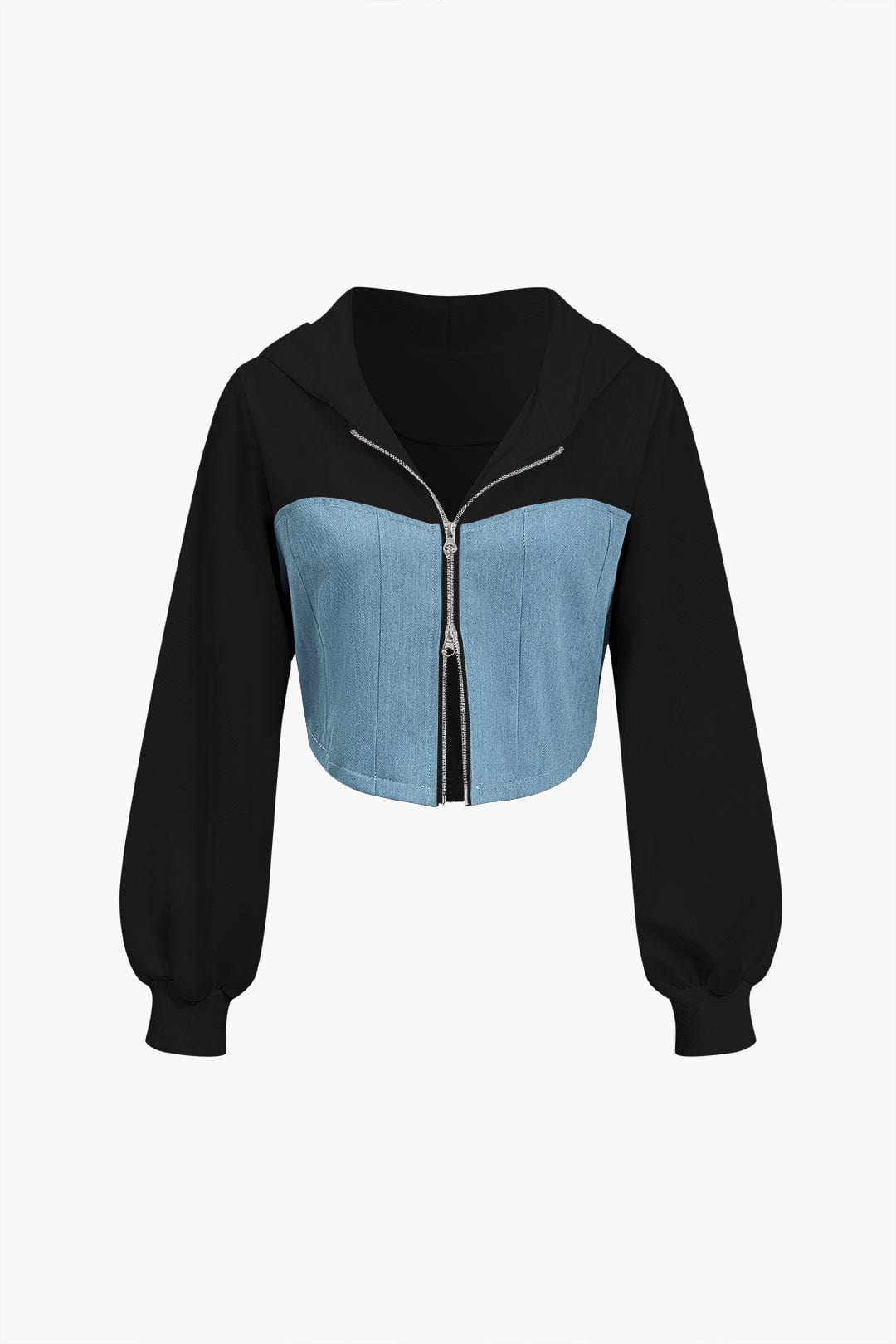 Hope | Sportliches Zweiteiler-Set mit Denim-Details