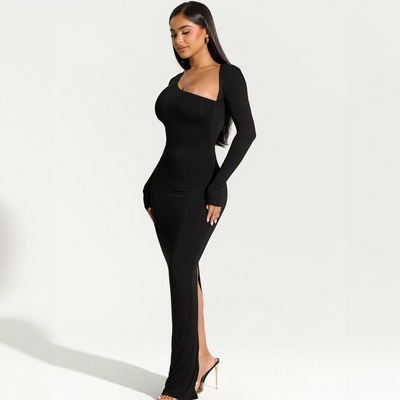 Adriana - Figurbetontes Langarmkleid