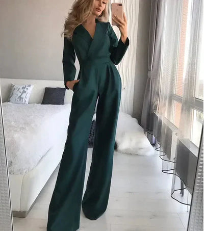 Blerta | Eleganter langer Jumpsuit
