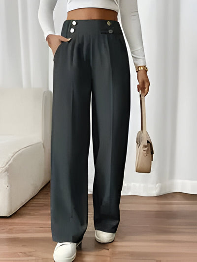 Jennifer | Elegante französisch inspirierte Hose mit geradem Bein
