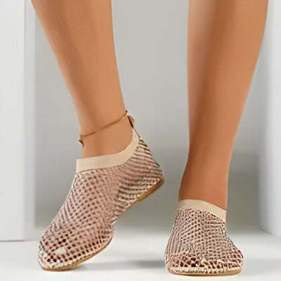 Andrea | Flache Schuhe mit Strassdekor für Frauen