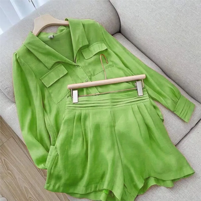 WW | Zweiteiliger Set Frühjahrsbluse
