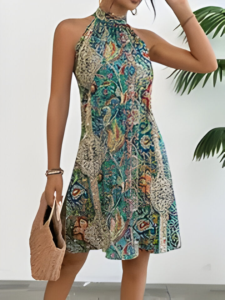Linnea | Sommerkleid mit Blumendruck