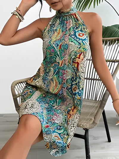 Linnea | Sommerkleid mit Blumendruck