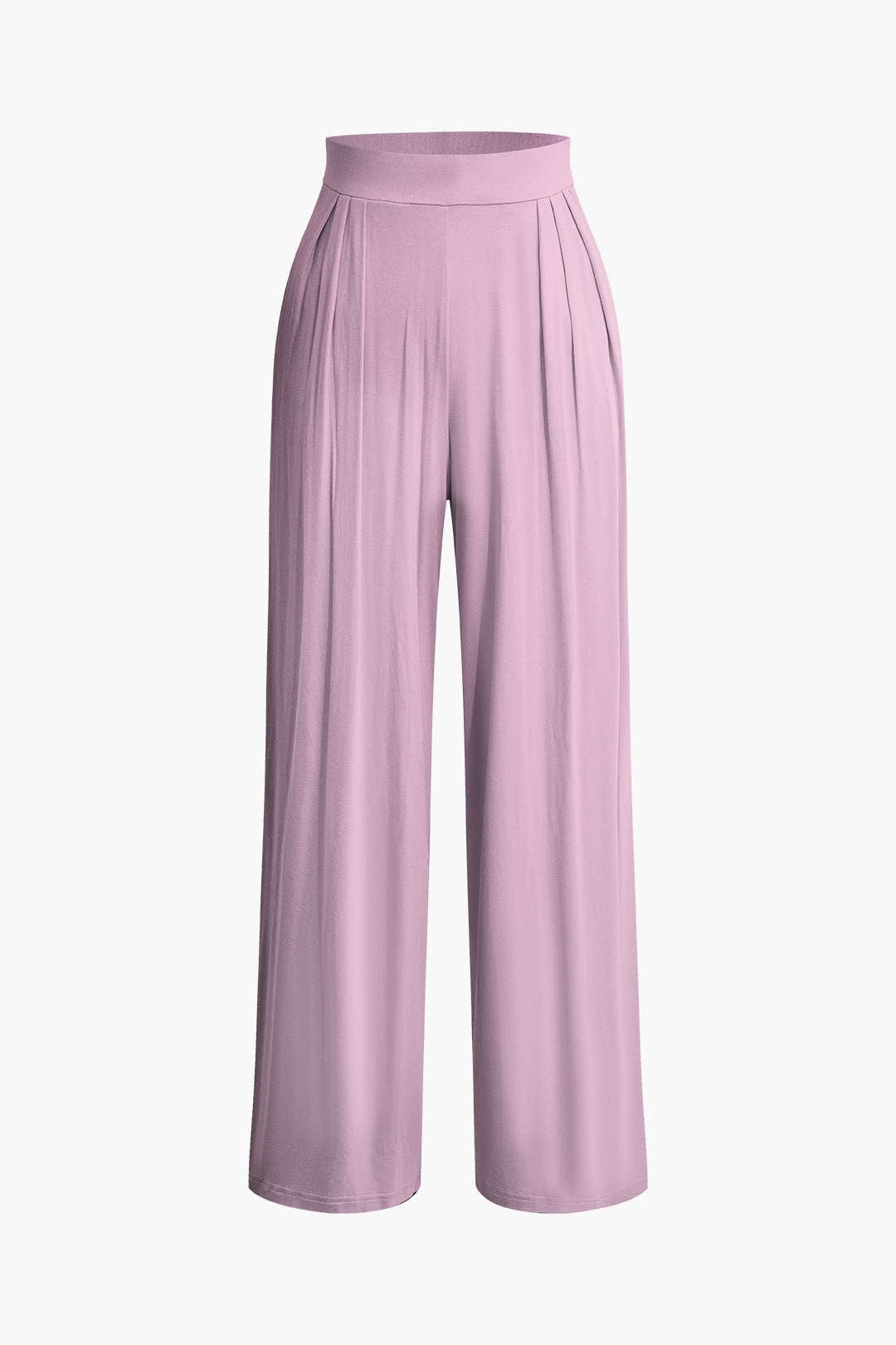 Lara | Elegantes Zweiteiler-Set mit Schleifen-Bandeau & Weitbein-Hose