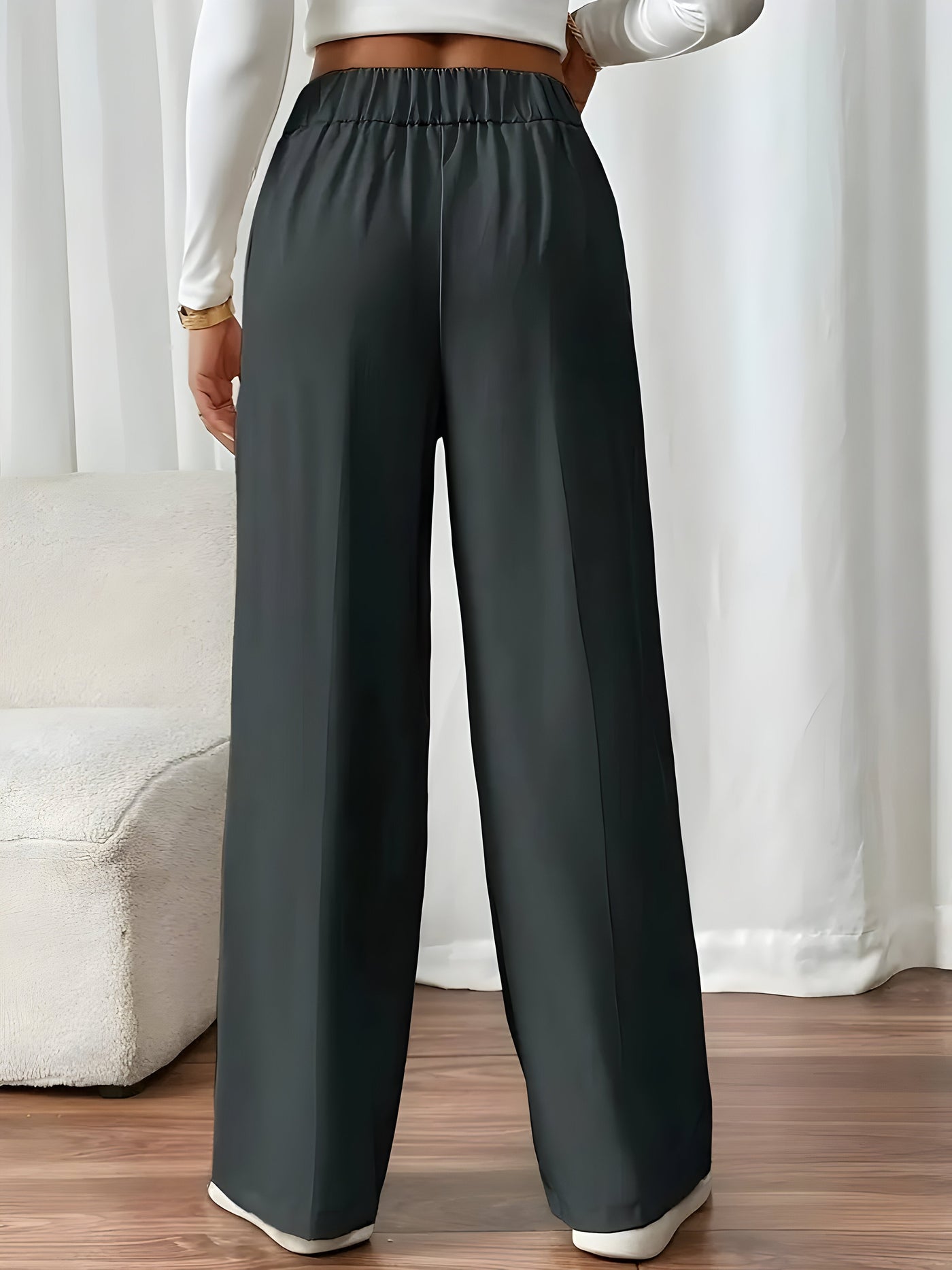Jennifer | Elegante französisch inspirierte Hose mit geradem Bein