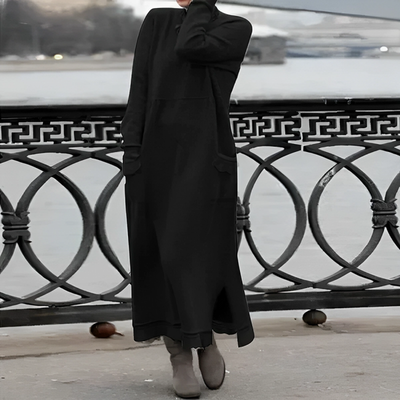 Agnes - Stilvolles und Bequemes Langkleid