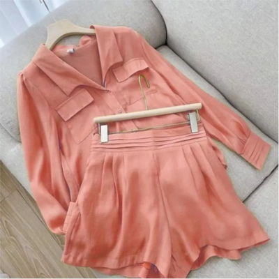 WW | Zweiteiliger Set Frühjahrsbluse