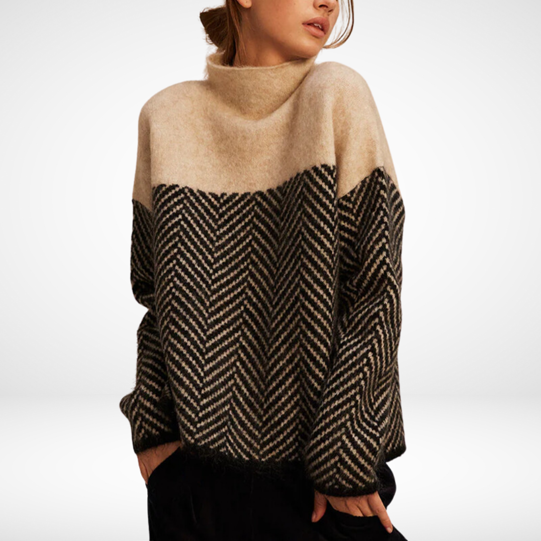 Alina - Weicher Rollkragenpullover für Damen