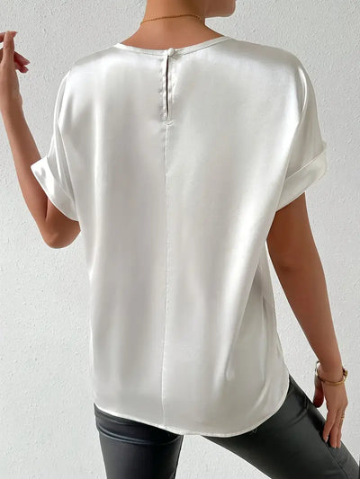 Martina | Mühelos schicke Batwing-Ärmel Bluse – Perfekt für jede Saison