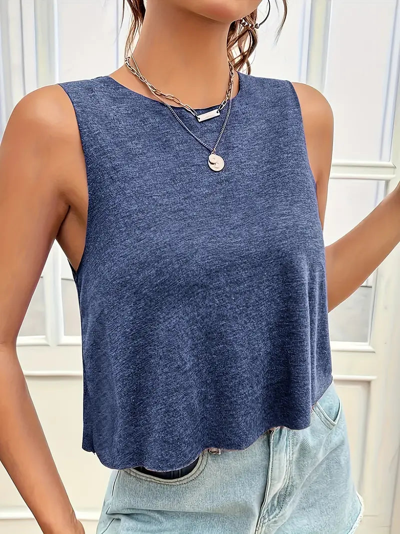 Elia | Weiches und stilvolles ärmelloses Tank-Top für Frauen