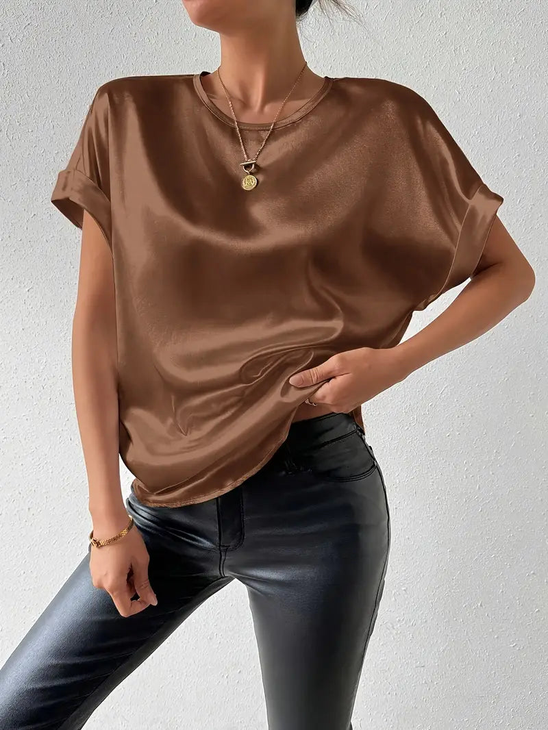 Martina | Mühelos schicke Batwing-Ärmel Bluse – Perfekt für jede Saison