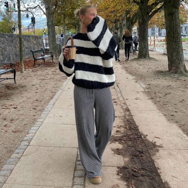 Angela | Gestreifte Hosen
