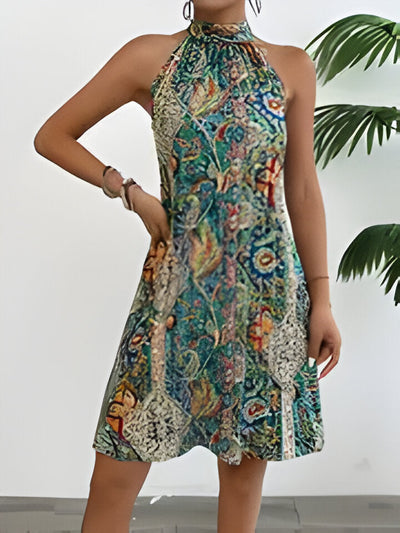 Linnea | Sommerkleid mit Blumendruck