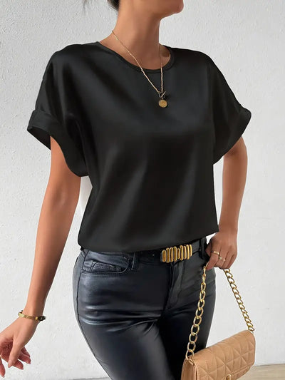 Martina | Mühelos schicke Batwing-Ärmel Bluse – Perfekt für jede Saison