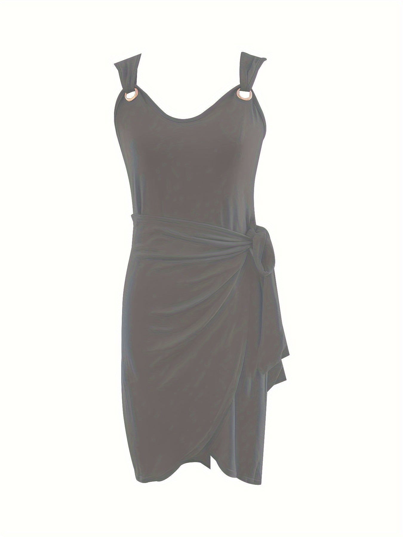 Alma | Krawatte Einfarbiges Kleid
