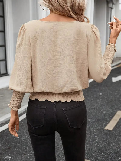 Misty | Mühelose Eleganz mit einem klassischen Rundhals-Top
