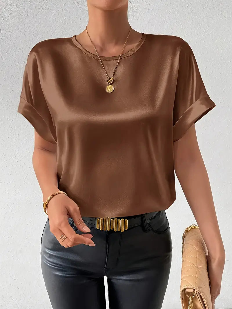 Martina | Mühelos schicke Batwing-Ärmel Bluse – Perfekt für jede Saison
