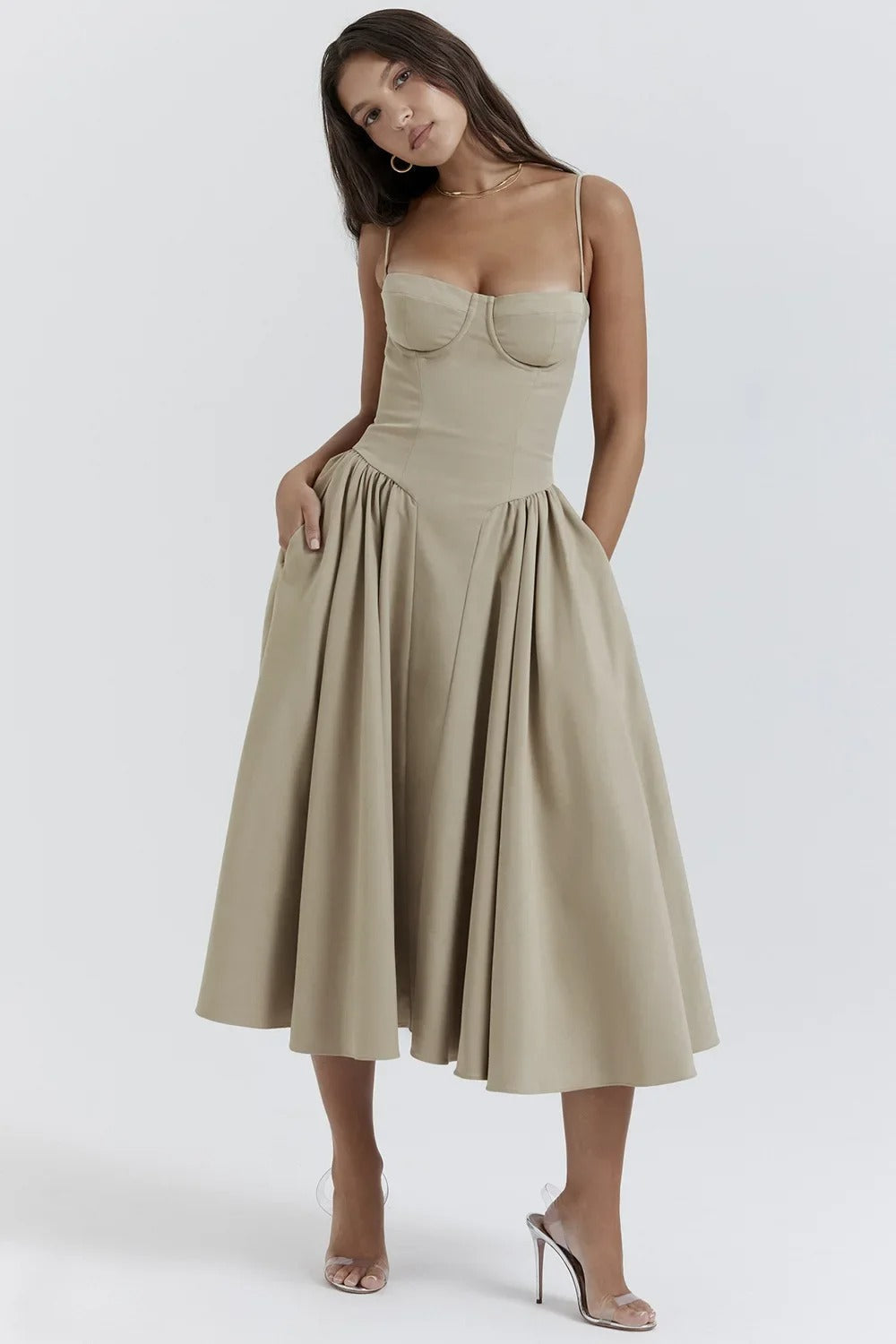 Avelena | Kleid mit Korsett