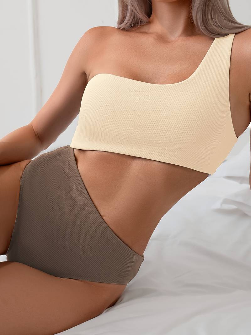 Lucia | Chic einteiliger Badeanzug mit asymmetrischem Ausschnitt