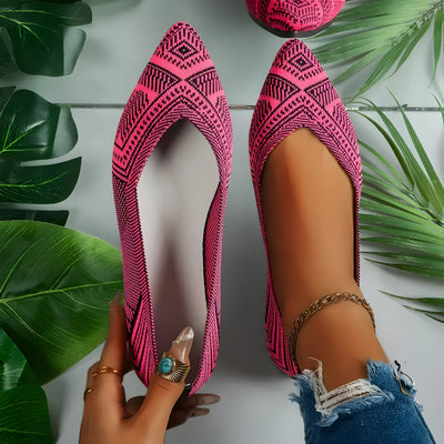 Laura | Flache Schuhe für Frauen aus Strick