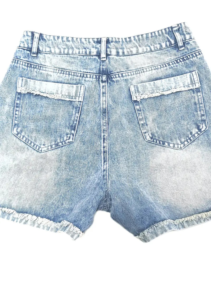 Erlinda | Mühelos coole Sommer-Denim-Shorts