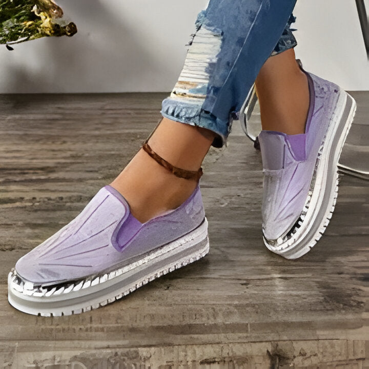 Bea | Elegante Damen Slipper mit funkelnden Strasssteinen