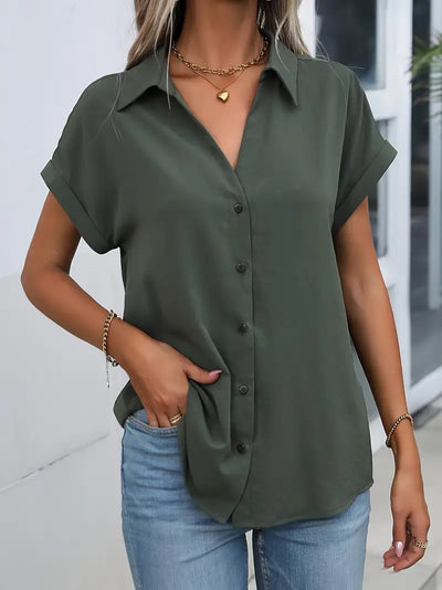 Zyra - Lässiges Frühlingsshirt Komfortabler Stil