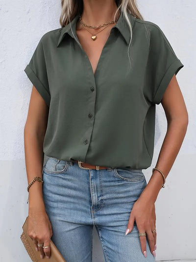 Zyra - Lässiges Frühlingsshirt Komfortabler Stil
