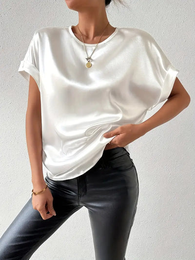 Martina | Mühelos schicke Batwing-Ärmel Bluse – Perfekt für jede Saison