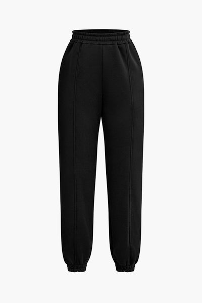 Evangeline | Sportliches Hoodie-Set mit Cut-Outs