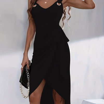 Alma | Krawatte Einfarbiges Kleid