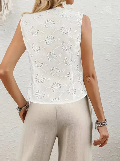 Mirella | Elegantes Damen-Tank-Top mit V-Ausschnitt für den Sommer